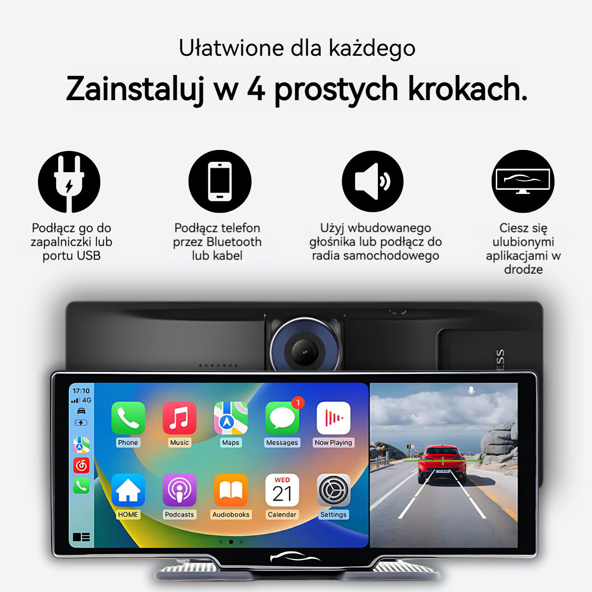 CarPlayBox™ Pro with carpaly and Android Auto support