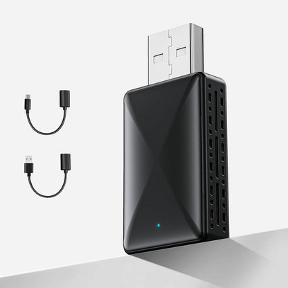 CarPlay, pamięć USB do bezprzewodowego połączenia samochodowego za pomocą Apple CarPlay i Android Auto