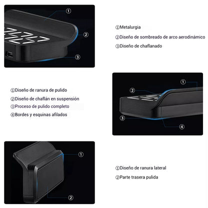 OBD2 HUD Car Head Up Display Proyector Velocímetro