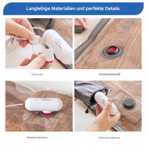 🔥Zmotoryzowany worek próżniowy USB